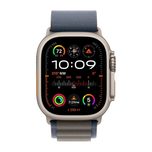 Умные часы Apple Watch Ultra 2 GPS + Cellular, 49mm, Alpine Loop L, Blue (Синий)
