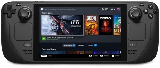 Игровая приставка Valve Steam Deck 64 ГБ Черный
