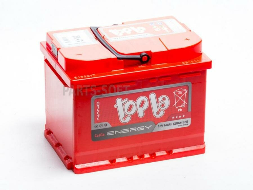 Аккумулятор TOPLA Energy 60 А/ч обратный R+ 242x175x190 L2 EN 600 А