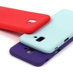 Панель Soft Touch для Samsung Galaxy J6+(2018), 007002 Желтый