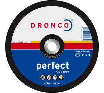 Диск отрезной по металлу Perfect A24R (180x3x22.23 мм) DRONCO 1180015100