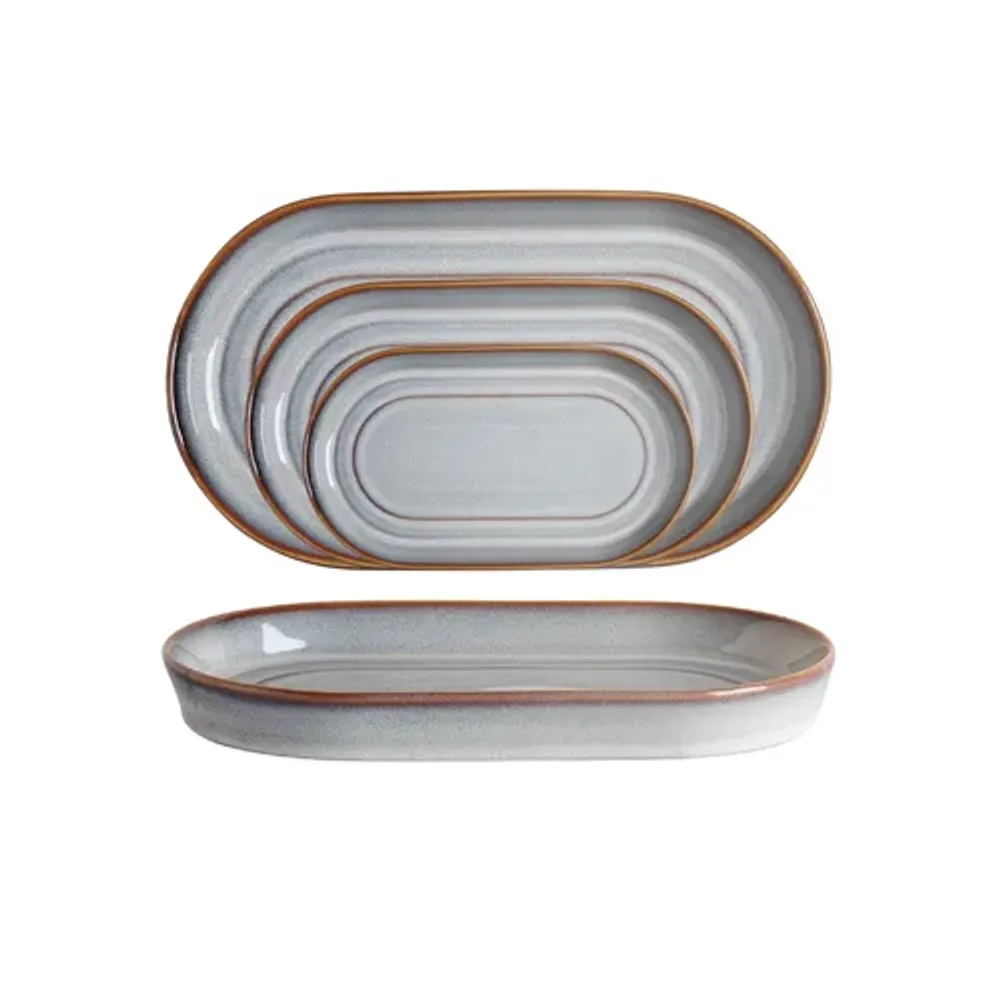 Блюдо овальное 24*13,8 см h2,8 см Evolution Mont Blanc P.L. Proff Cuisine [4]