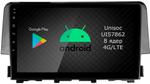 Магнитола для Honda Civic 10 2015-2021 - Airok RI-1941 Android 12, Быстрая, SIM-слот