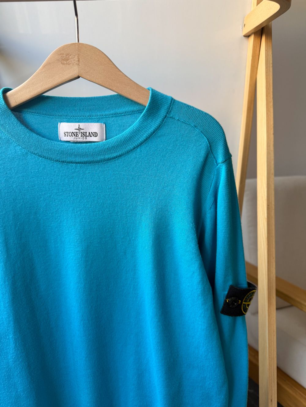 Хлопковый джемпер Stone Island, 140