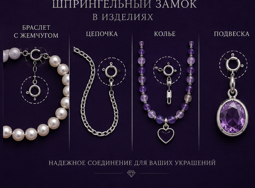 Шпрингельный замок 10,0 мм