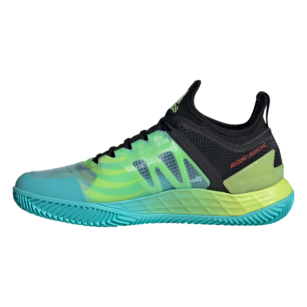 Женские теннисные кроссовки adidas Adizero Ubersonic 4 Clay Court Shoe Women - Turquoise, Black