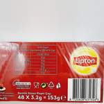 Чай черный пакетированный Lipton Extra Dem Infuser 48 пакетиков (48х3,2 г) 153 г (Турция)