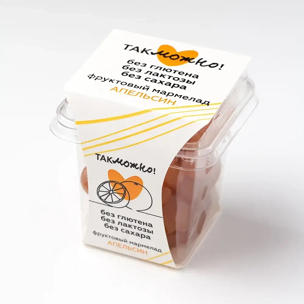 Мармелад апельсиновый "Так можно", 180  г