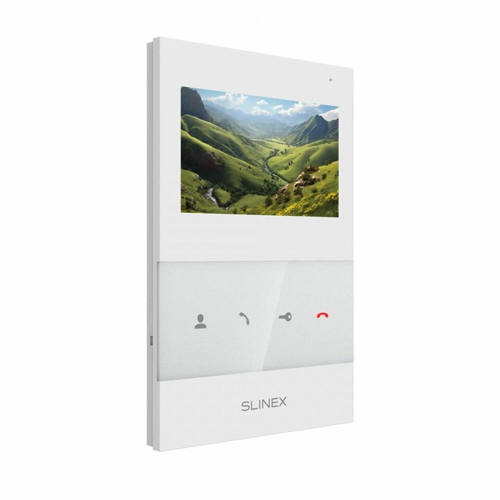 Комплект видеодомофона для квартиры Slinex SQ-04 + ML-16HR: 4.3' экран, антивандальная панель, детекция движения