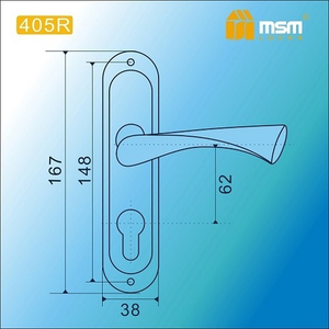Ручки на планке DAMX 405R AB бронза