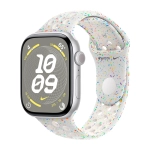 Умные часы Apple Watch Series 10 GPS, 46mm, Silver Aluminium Case with Nike Sport Band M/L, Pure Platinum (Чистая платина) MWX03/MYL53