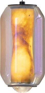 Светильник подвесной LED 12W 3000К 4036/00/01P чёрный/прозрачный Geolight Stilfort