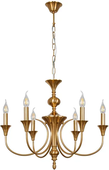 Подвесная люстра Collinetta A4094LM-6PB Arte Lamp