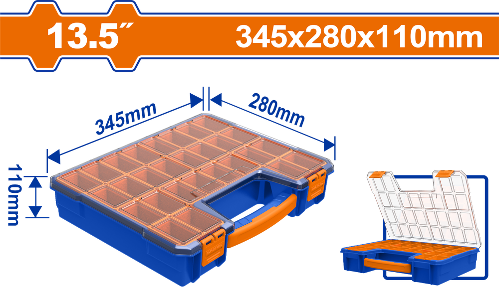 Органайзер WADFOW WTB1322 345х280х110 мм