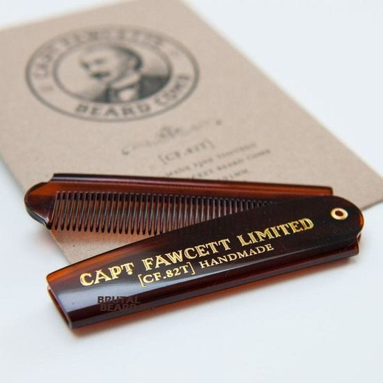 Складная расческа для бороды Captain Fawcett CF82T