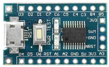 Отладочная плата STM8S103F3P6