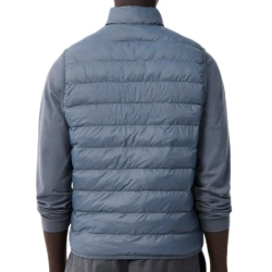 Мужская теннисная жилетка Lacoste Water-Repellent Puffed Windbreaker - grey