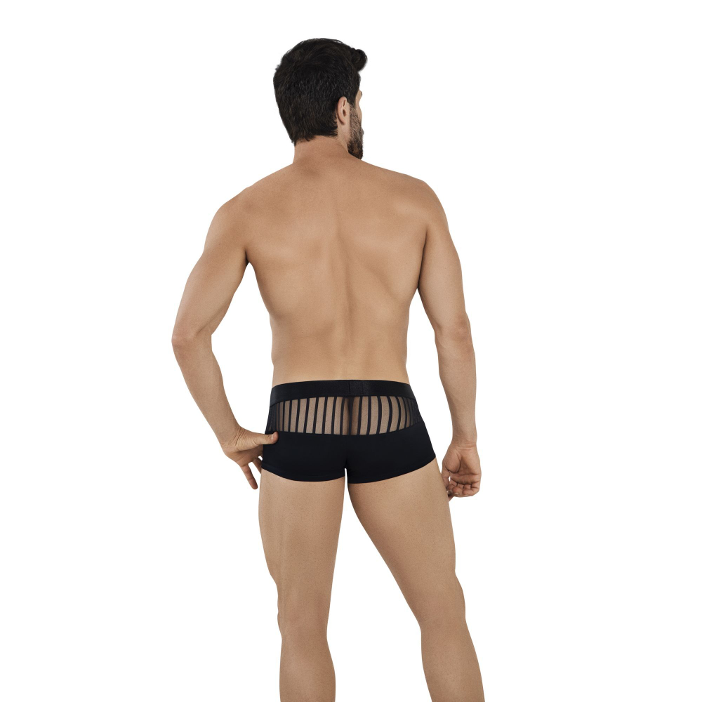 Черные трусы-хипсы с сетчатыми вставками Lucerna Latin Boxer (Размер: M) (Цвет: черный)