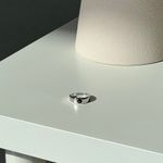 Кольцо Кристал Раунд с раухтопазом / Crystal Round