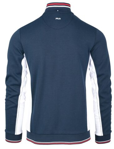 Мужская теннисная кофта Fila Jacket Tony M - peacoat blue