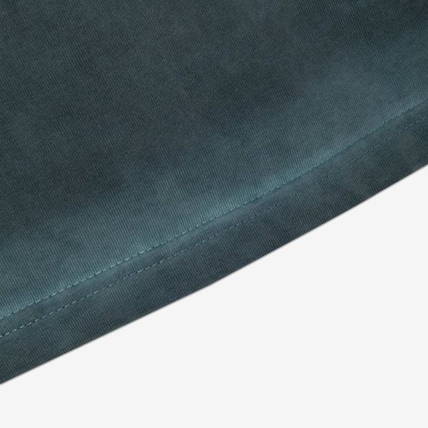 Футболка SS24 Garment Dyed Steel Blue голубая - фото 6