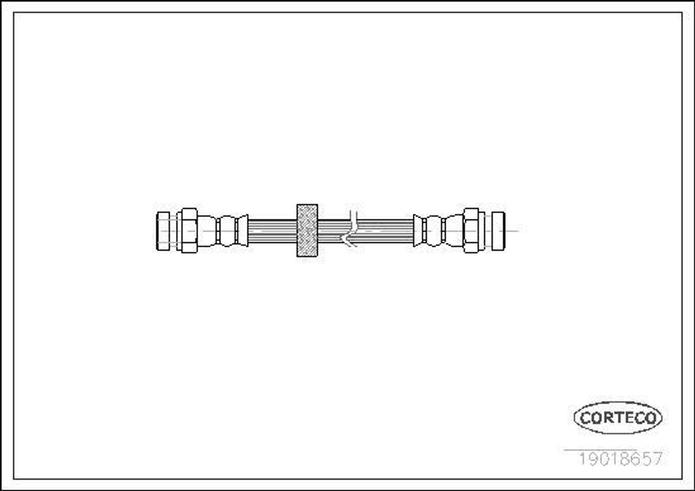 CORTECO - 19018657-COE - Brake Hose