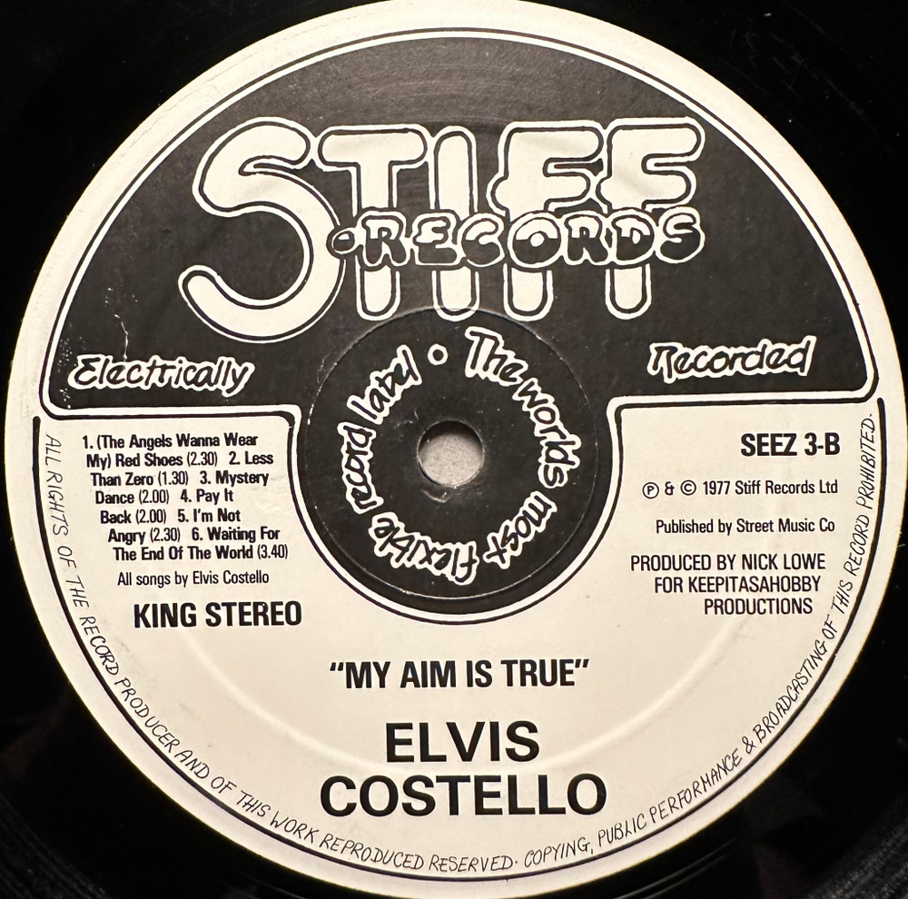 Elvis Costello - My Aim Is True (Англия 1977г.)