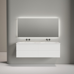 Тумба подвесная Sancos Folk c двумя ящиками 790х445х500, Bianco, FL80W, арт. FL80W