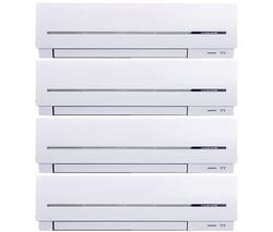 Mitsubishi Electric MXZ-5E102VA/MSZ-SF15VA/MSZ-SF15VA/MSZ-SF25VE/MSZ-GF60VE