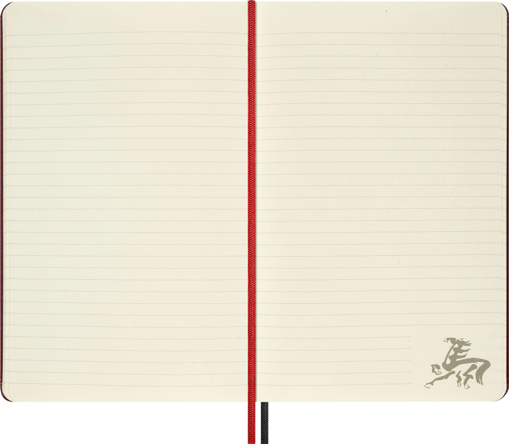 Блокнот в линейку Moleskine LIMITED EDITION Year of the Horse Large (13x21см) без подарочной коробки