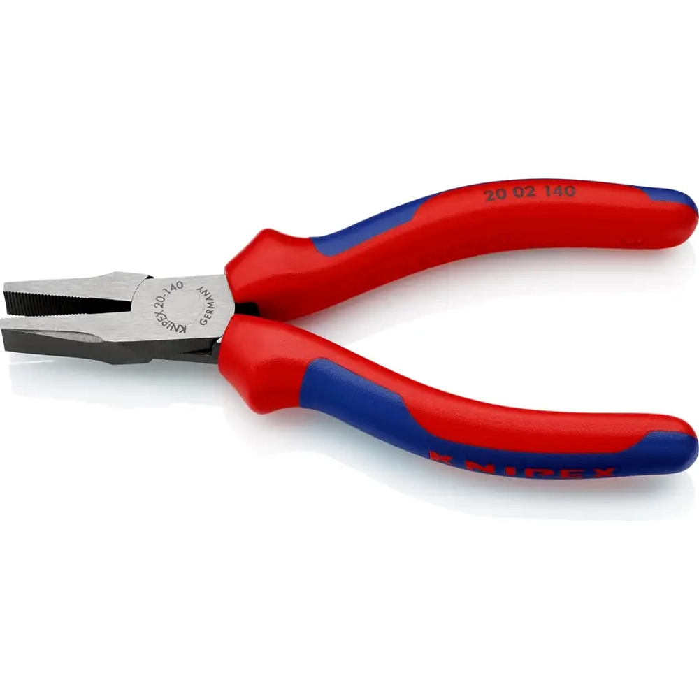 Плоскогубцы с гладкими губками черненые 140 мм Knipex 20 02 140