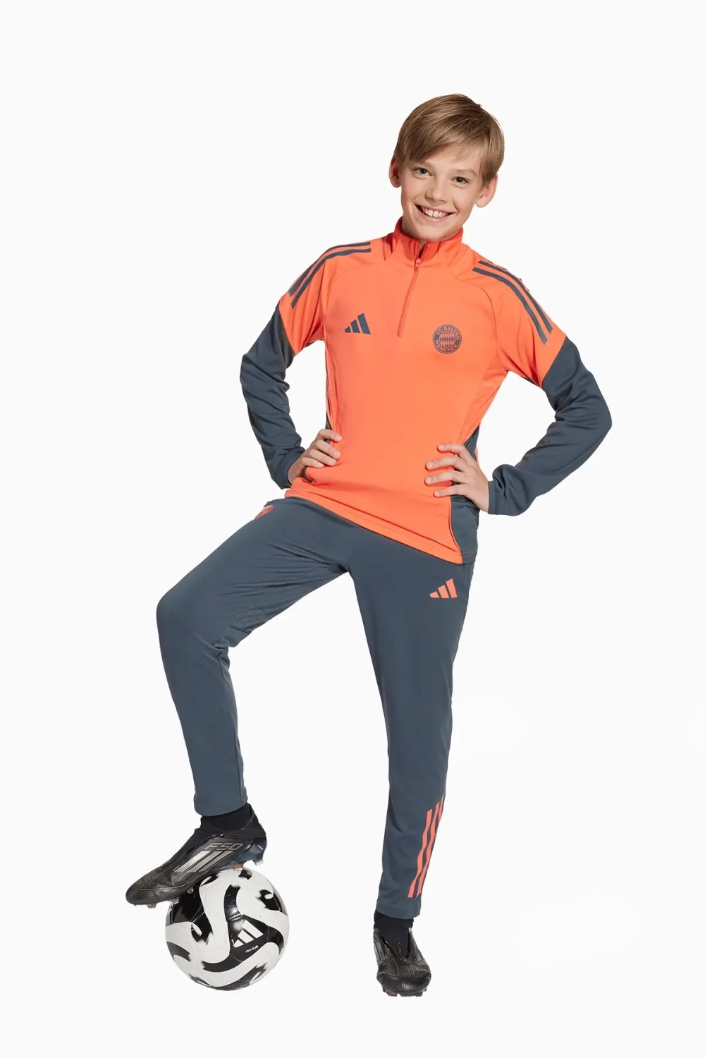 Штаны adidas FC Bayern 25/26 Training Junior - серый