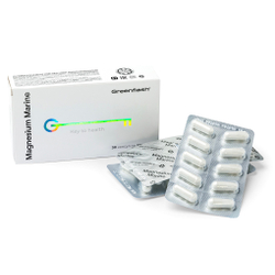 Greenflash Marine Magnesium (Mg) Магний морской в нативной форме, 30капсул