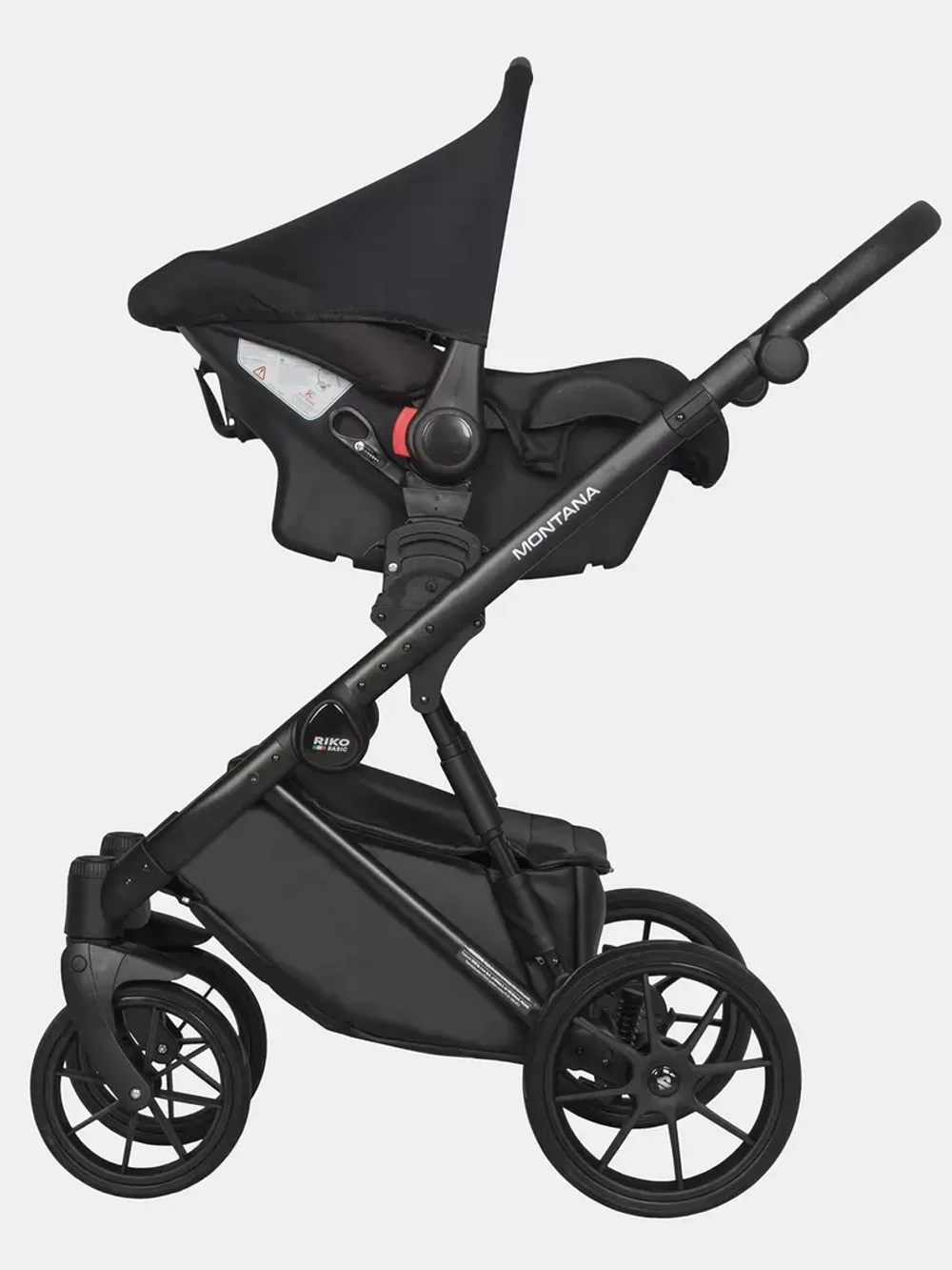 Коляска 3 в 1 Riko Basic Montana Ecco