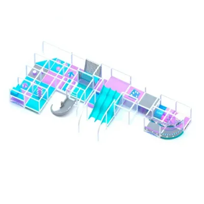 Детский игровой лабиринт «Сказка» 78,5 м² (11,5x6,8x4 м)