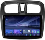 Магнитола для Renault Logan/Sandero 2014+ - Kuberg QLed+2K, Android 14, TS105, Быстрейшая, CarPlay, SIM-слот