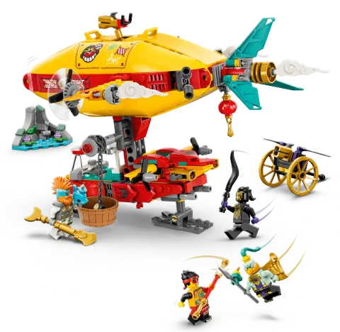 Конструктор LEGO Monkie Kid 80046 Облачный дирижабль Монки Кида