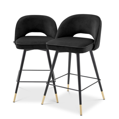 Полубарный стул (сет из 2х)  Counter Stool Cliff set of 2 арт.114575