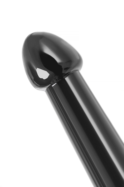 Нереалистичный фаллоимитатор TOYFA Basic Jelly Dildo L, TPE, чёрный, 20 см