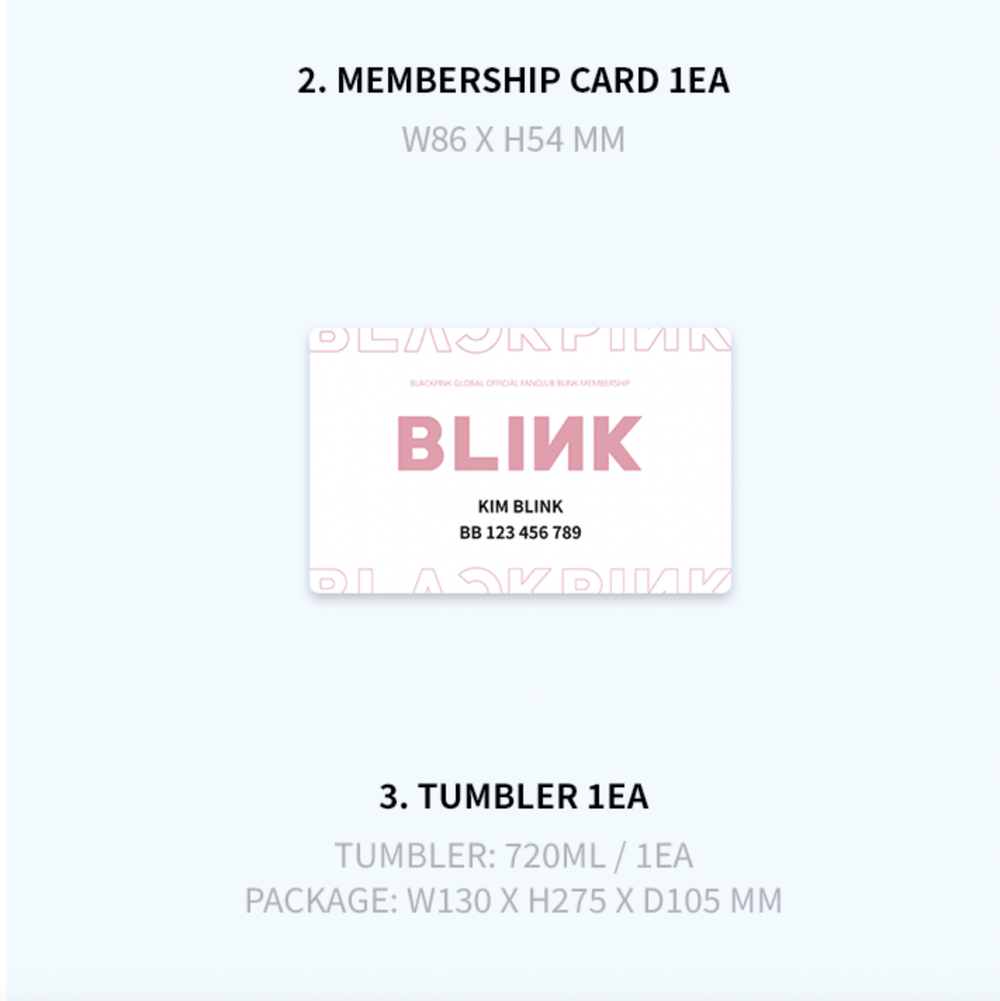 Купить Членство BLACKPINK BLINK PREMIUM MEMBERSHIP KIT | Stars
