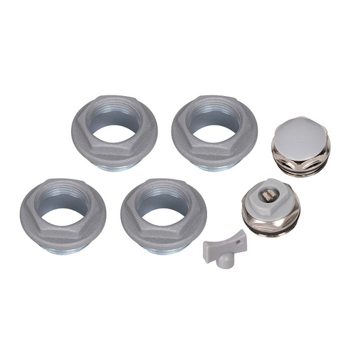 Монтажный комплект д/радиат Royal Thermo 3/4'' silver