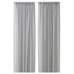 Комплект штор IKEA SANDDADRA (САНДДАДРА), Серый с рисунком, 145x250 см, 2 шт