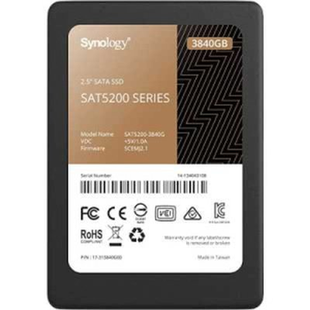 SSD диск Synology 3.84Tb SAT5220-3840G