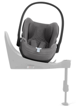 Коляска 3 в 1 Cybex Priam IV Rosegold complete и автокресло Cloud T i-Size Mirage Grey Plus Peach Pink