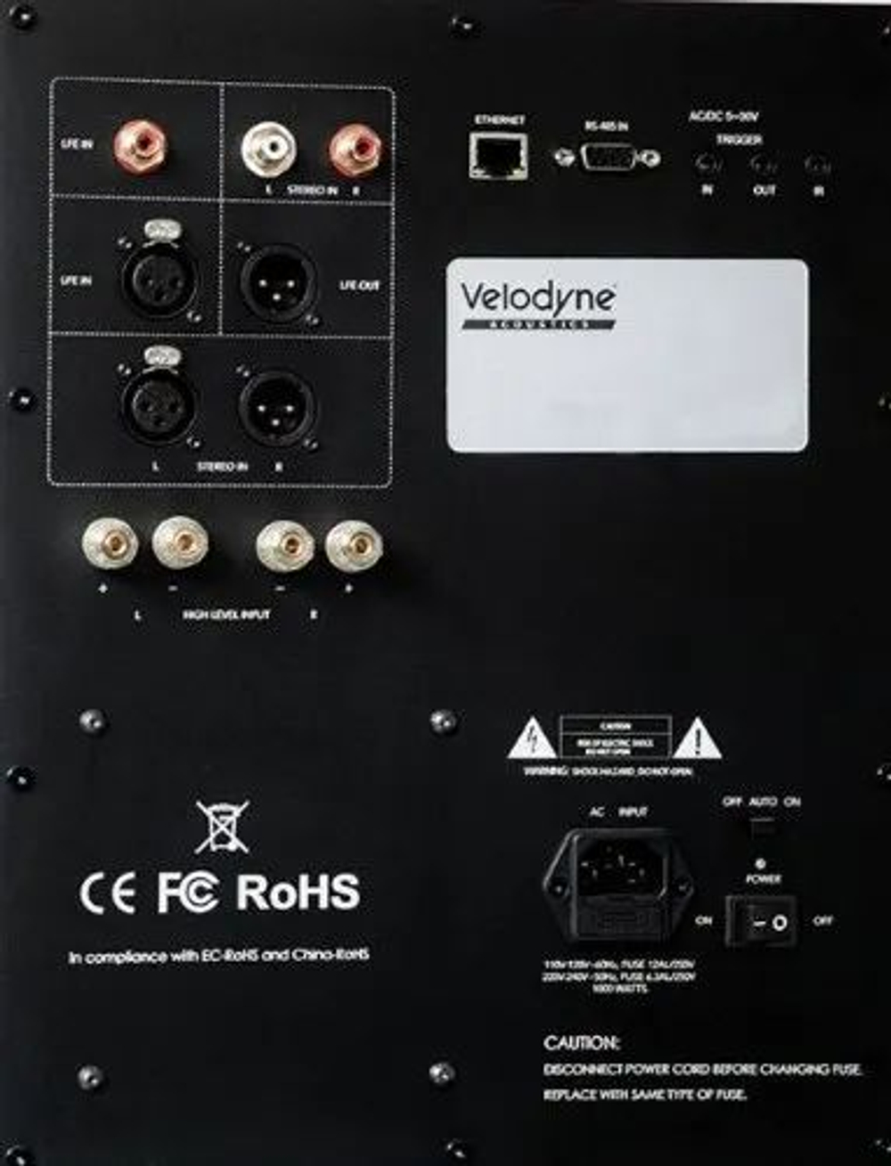 Сабвуфер Velodyne SPL-X12 Black