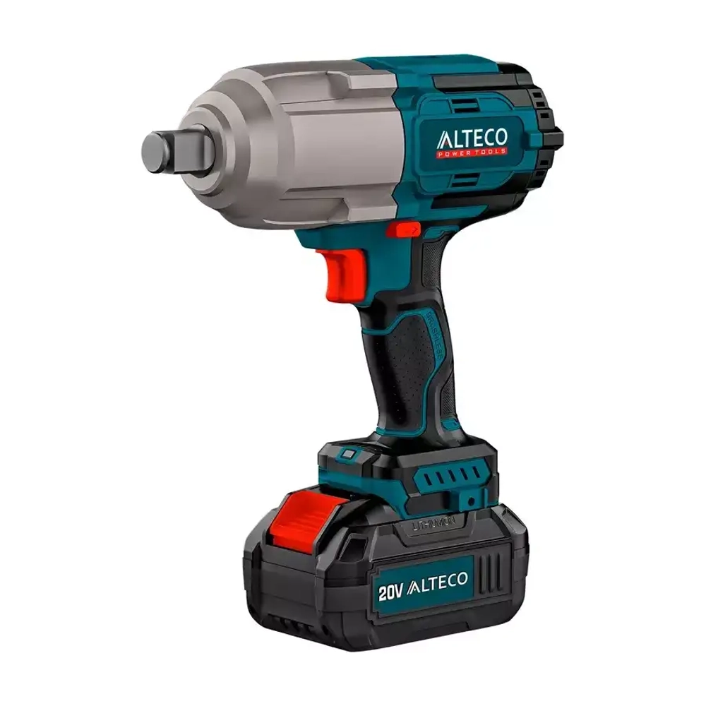 Бесщёточный аккумуляторный ударный гайковерт CIW 20-1000 Li BL ALTECO 47638