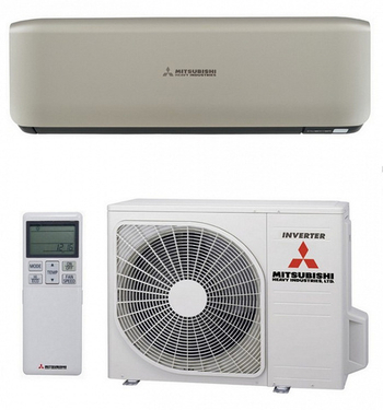 Сплит-система инверторного типа Mitsubishi Heavy SRK25ZS-WT/SRC25ZS-W (titanium)