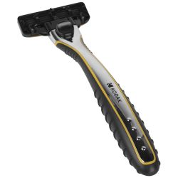 Бритвенная система Kodak Ultra Premium Razor 3 Starter мужская серебро/черный 3 лезвия 1 сменная кассета | Kodak