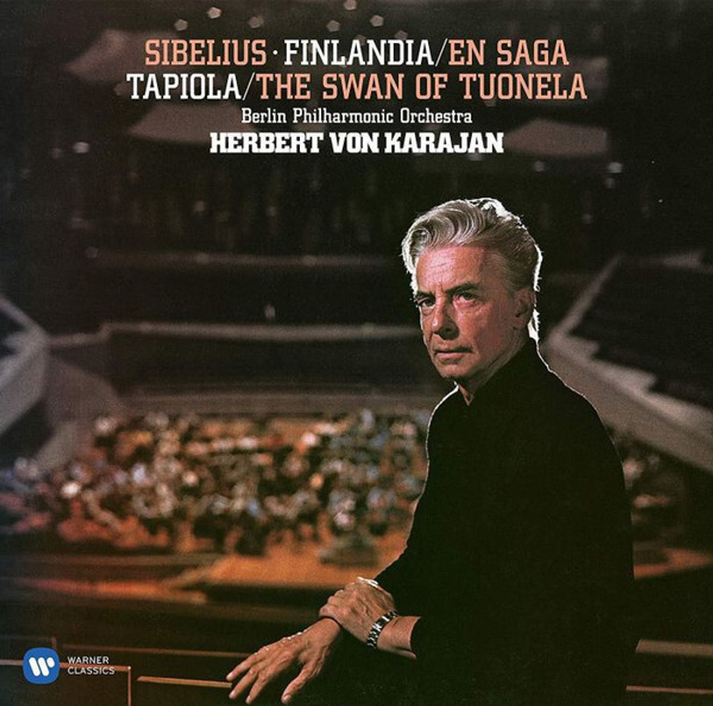 Jean Sibelius, Berliner Philharmoniker, Herbert von Karajan — Sibelius : Famous Tone Poems (LP)