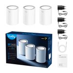 Cudy M3600 (3-Pack) Двухдиапазонная Mesh-система Wi-Fi 7 BE3600